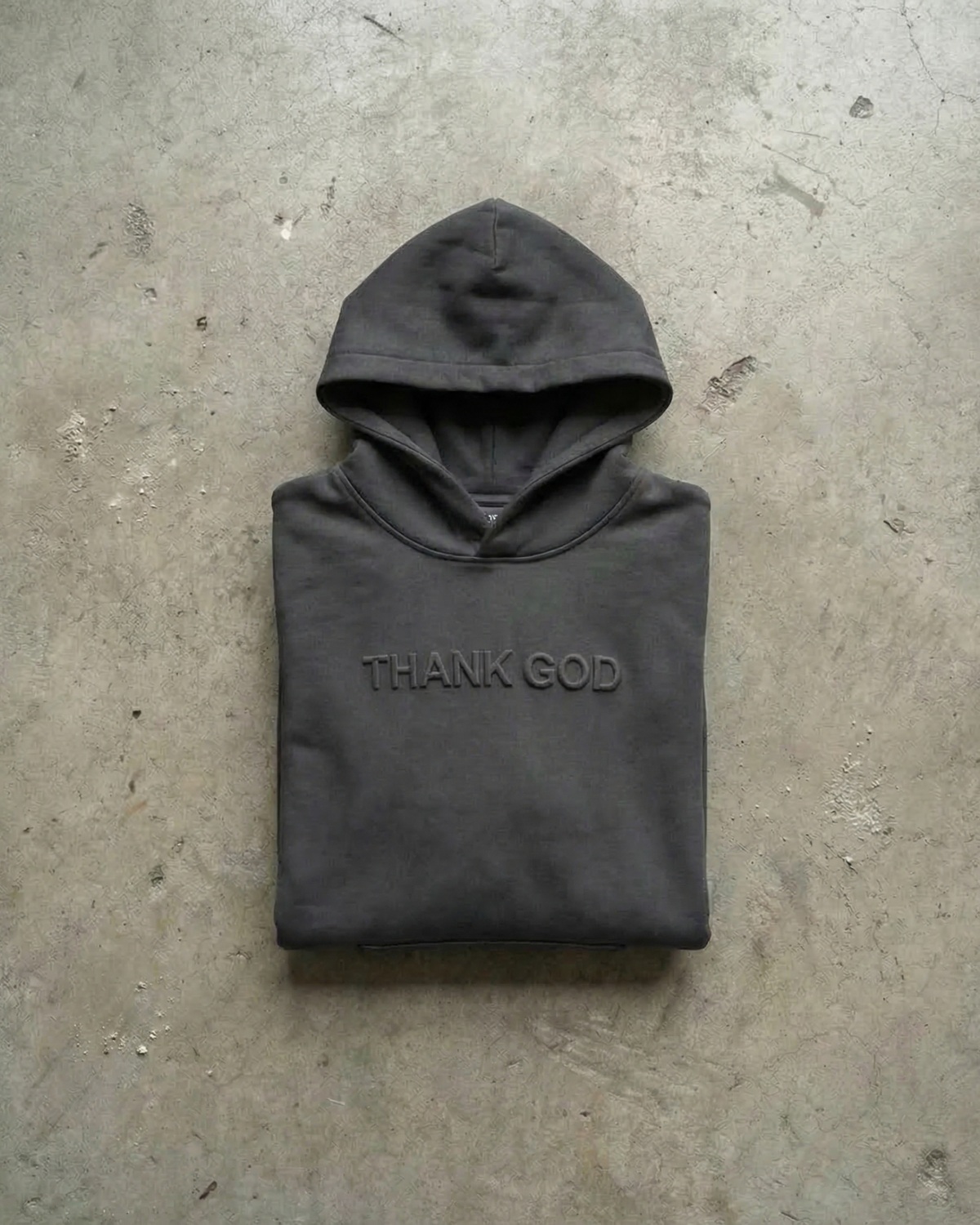 Embossed Hoodie